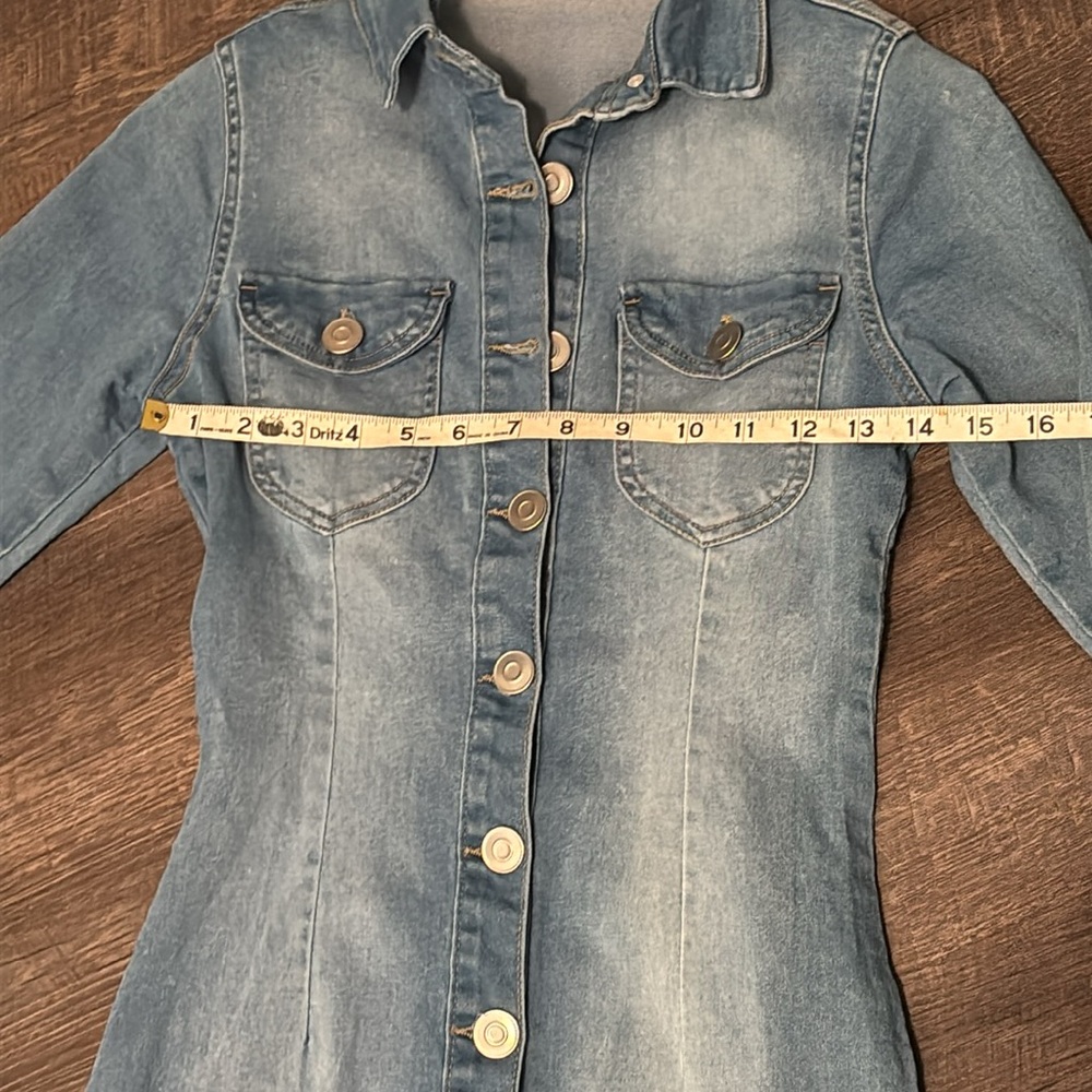 Button-Up Jean Dress - Picture 8 of 11